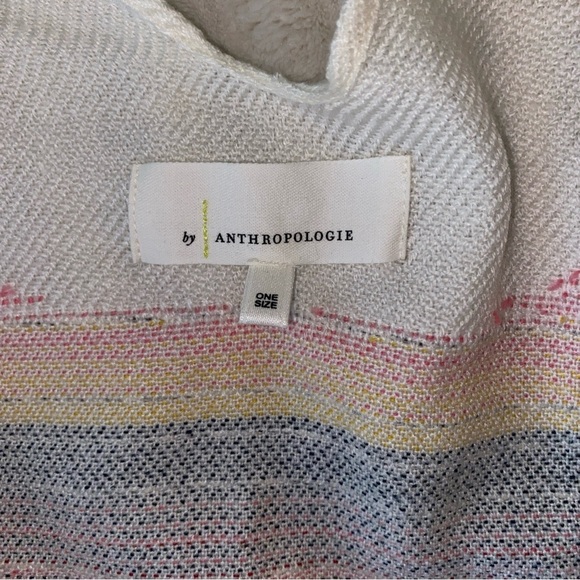 Anthropologie Sunrise Embroidered Kimono Woven Cotton OS $108 - Picture 4 of 8